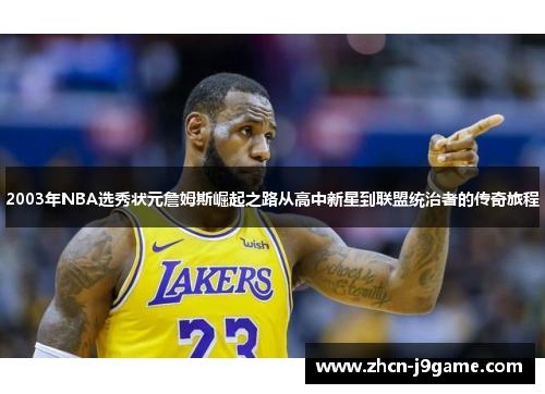 2003年NBA选秀状元詹姆斯崛起之路从高中新星到联盟统治者的传奇旅程